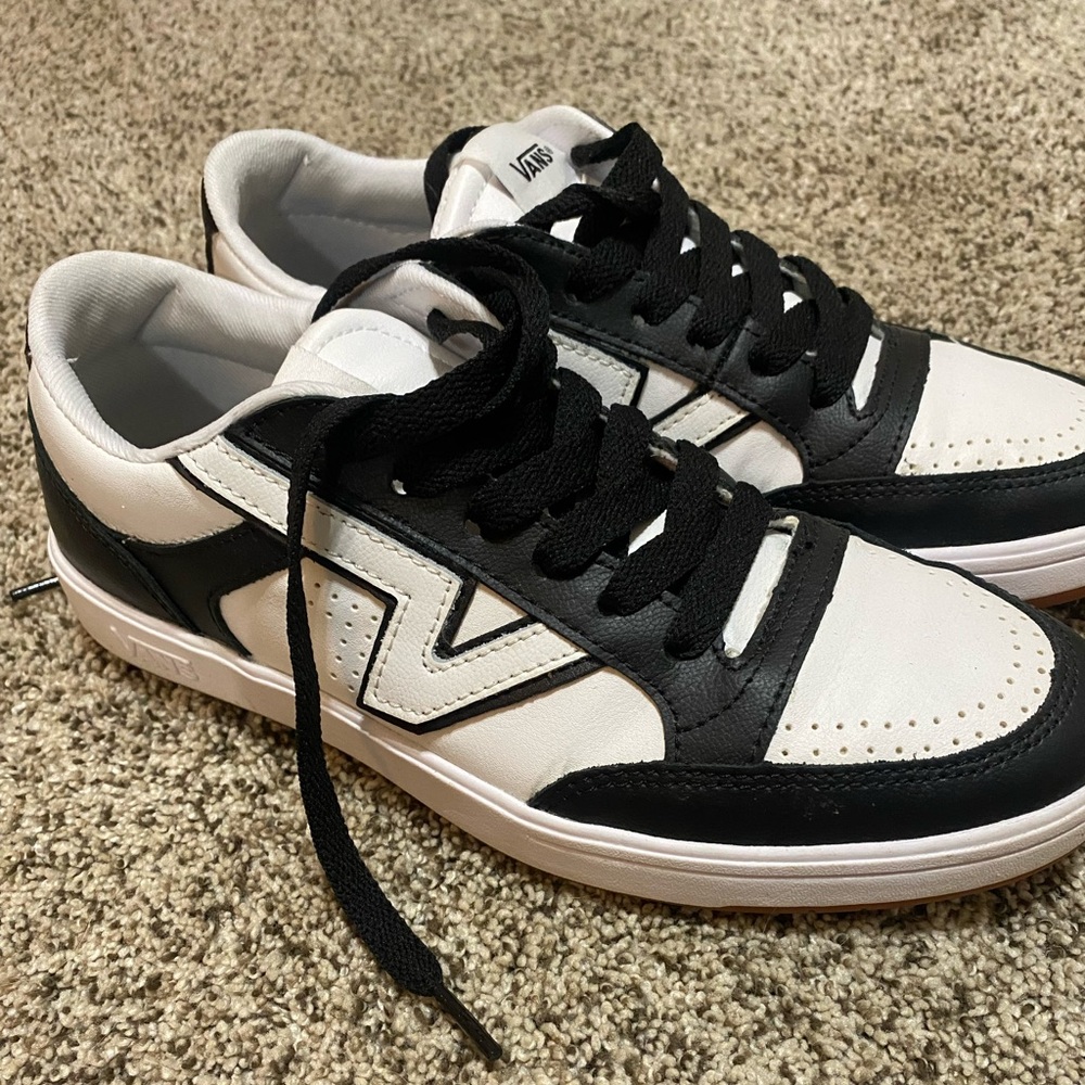 Vans Black and White shoes
